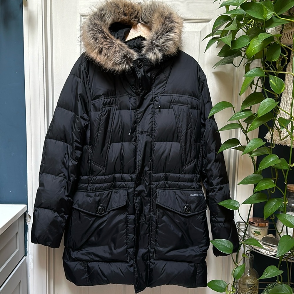 Lands End Parka Coat